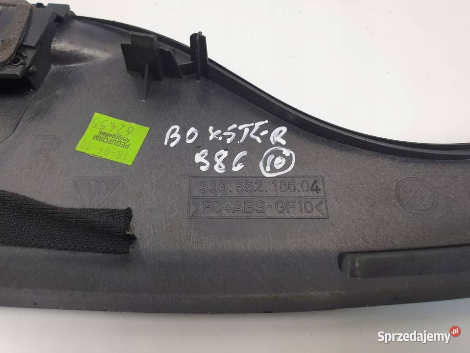 Porsche Boxster 986 OSŁONA KONSOLI Listwa Podszybia Rudka