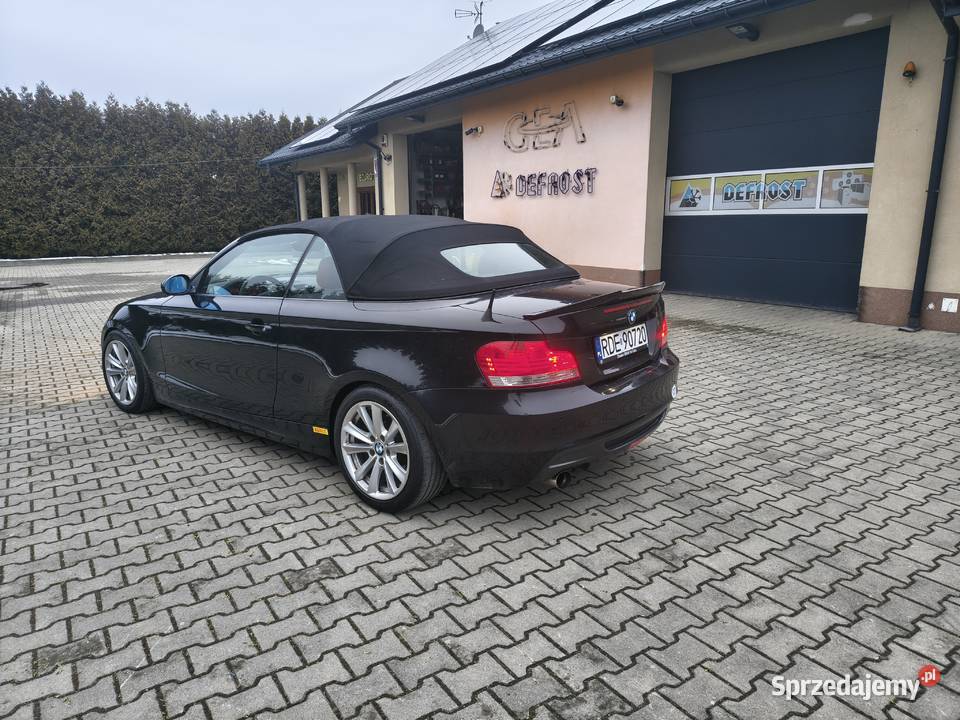 BMW 120i M Pakiet Kabriolet Stan idealny światła LED podkarpackie