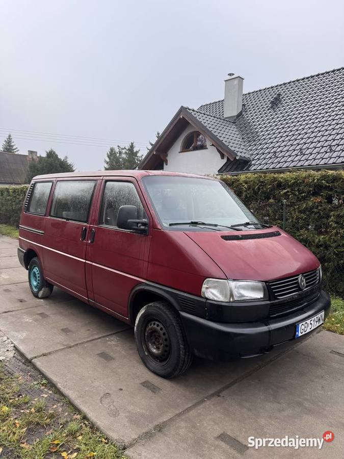 VW T4 Caravelle 25 tdi 8 osobowa multivan Pruszcz Gdański