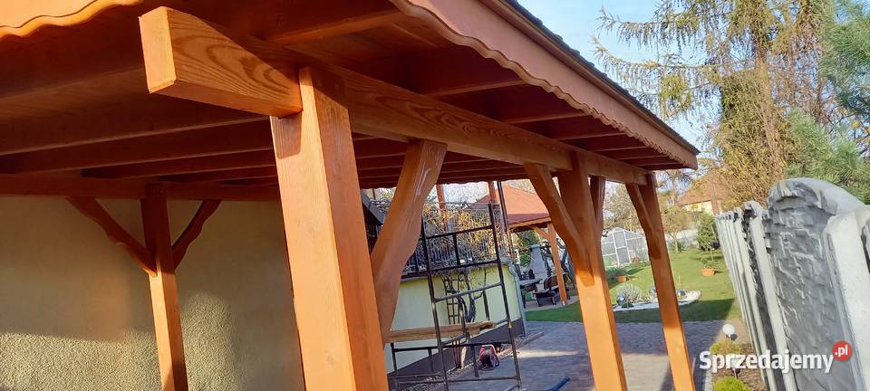 wiata zadaszenie Błotnica Strzelecka sprzedam