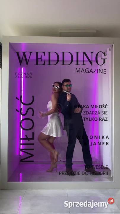 ATRAKCA WESELNA FOTO BUDKA NOWOŚĆ wielkopolskie Poznań