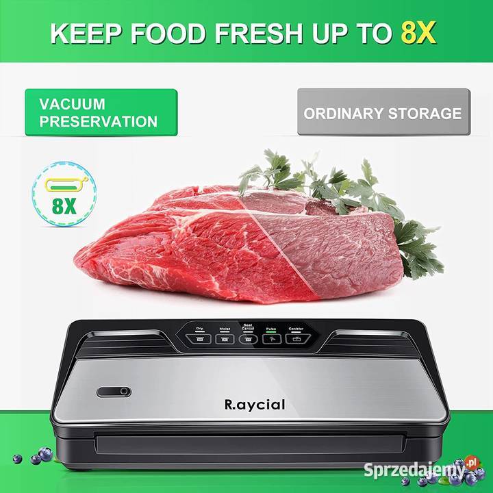 RAYCIAL Zgrzewarka Próżniowa do Żywności Białystok