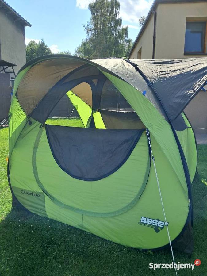 Namiot Quechua Base śląskie Ogrodzona