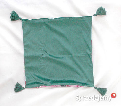 45x45 poszewka w kwiaty dekoracyjna poszewka na sprzedam