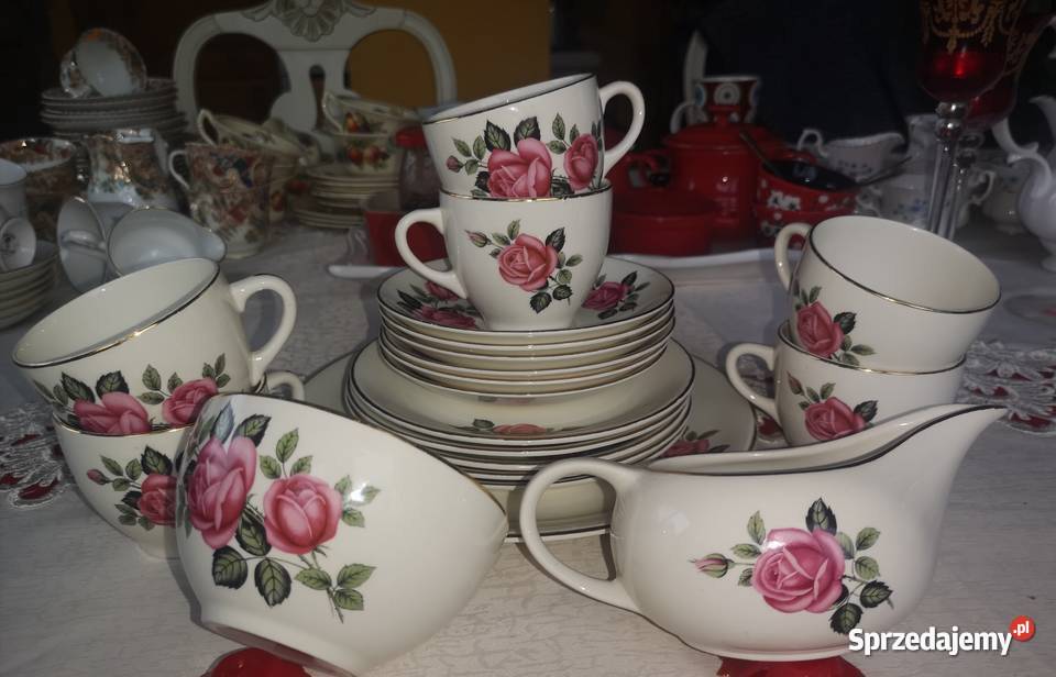 Serwis Empire Porcelain CoStaffordshire England Gdańsk sprzedam
