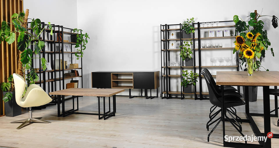 Regał Mars 100 loft Półka MebleKreator Kamień lubelskie Biłgoraj