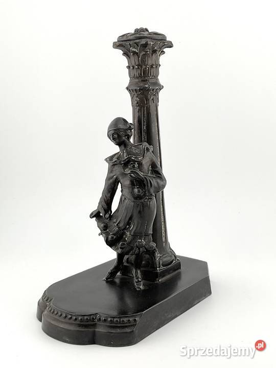 Antyk Pierrot rzeźba figurka Art Deco retro Kraków