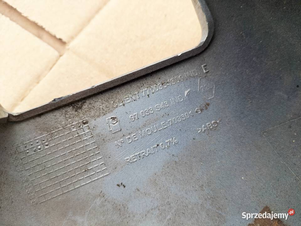 SCENIC I 1 4X4 NAROŻNIK ZDERZAKA LEWY TYŁ Kamień-Kolonia sprzedam