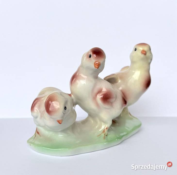 Porcelanowa figurka Pisklęta Curtea de Arge małopolskie