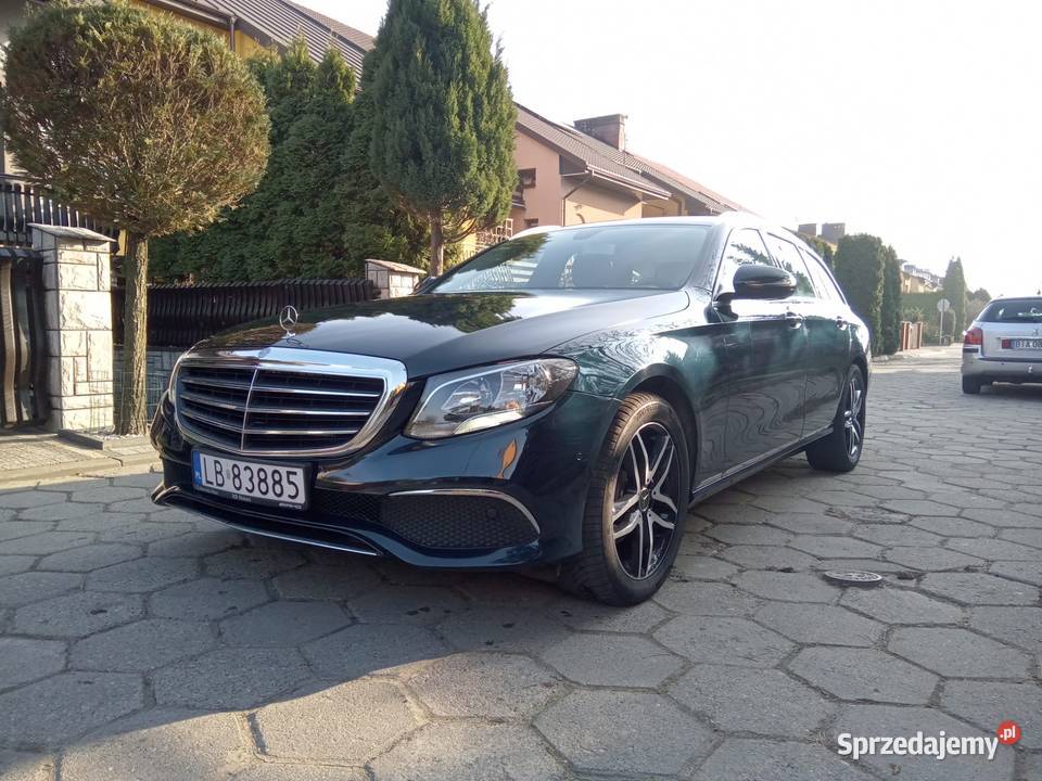 Mercedes Benz W213 klasa E 20 automat 150 9 G lubelskie Biała Podlaska