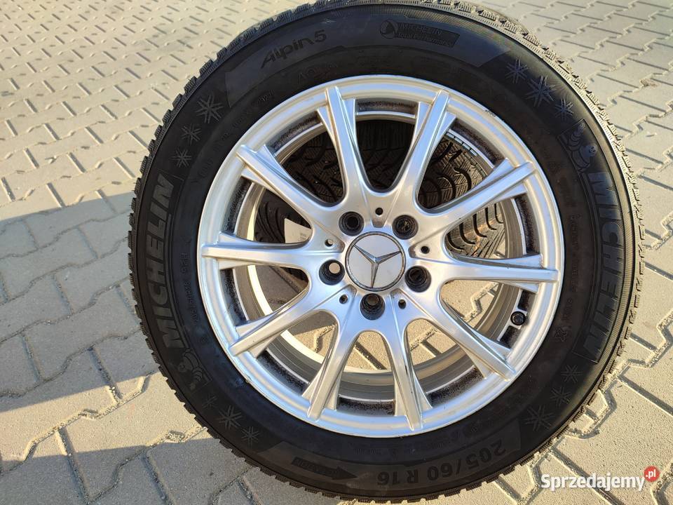 Mercedes koła 4 opony i alufelgi 16 2056016 Samochodowe dolnośląskie Wrocław