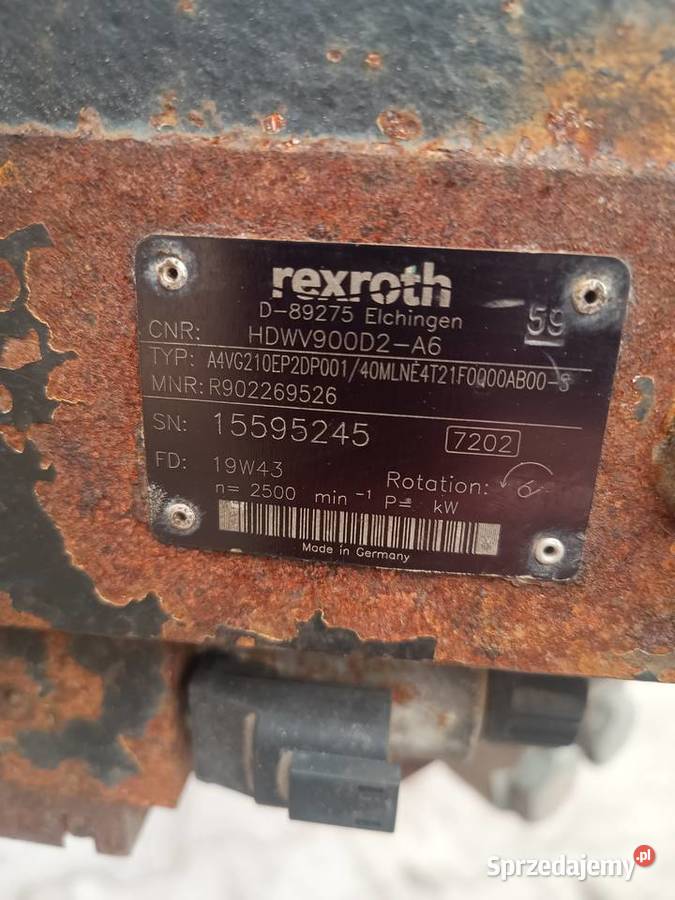 Rexroth A4VG210EP2DP001 40MLNE4T21F0000 S świętokrzyskie