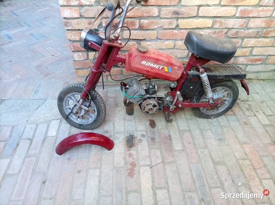 Motorynka 1989r lubuskie Nowogród Bobrzański
