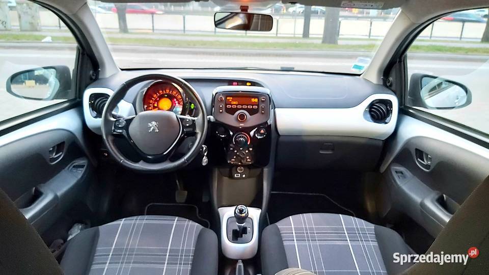 Peugeot 108 10i STYLE AUTOMAT 1Y WŁ 72000 benzyna Warszawa