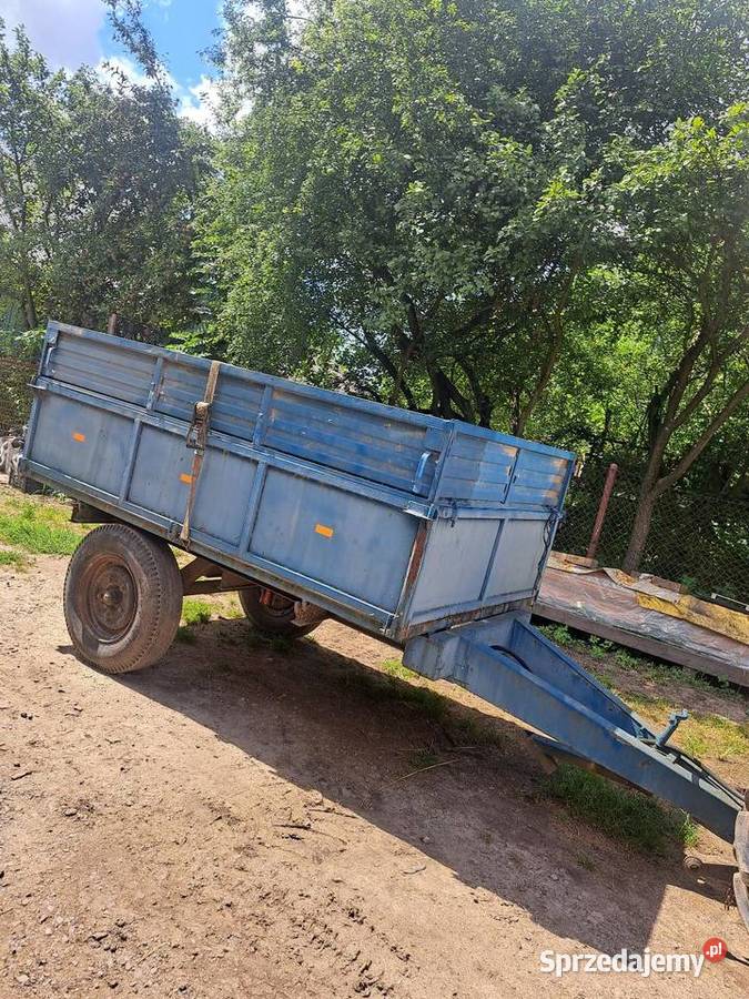 Przyczepa Wywrotka Jednoosiowa Kiper3 Stronny Rzeplin sprzedam