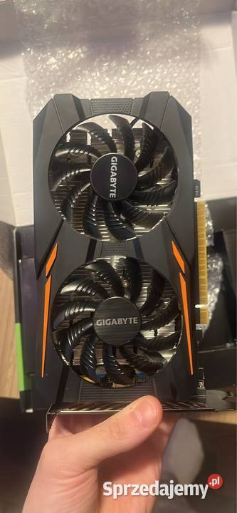 Karta Graficzna Gigabyte GTX 1050 Ti 4GB GDDR5 Gdańsk sprzedam