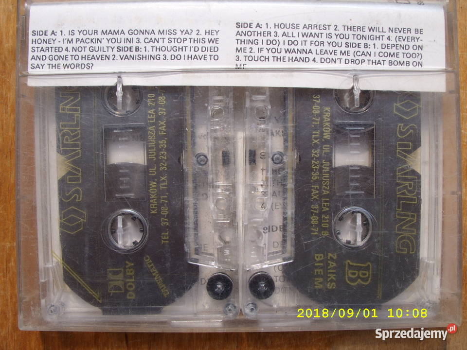 POP CD BRYAN ADAMS4 kasety Wołów