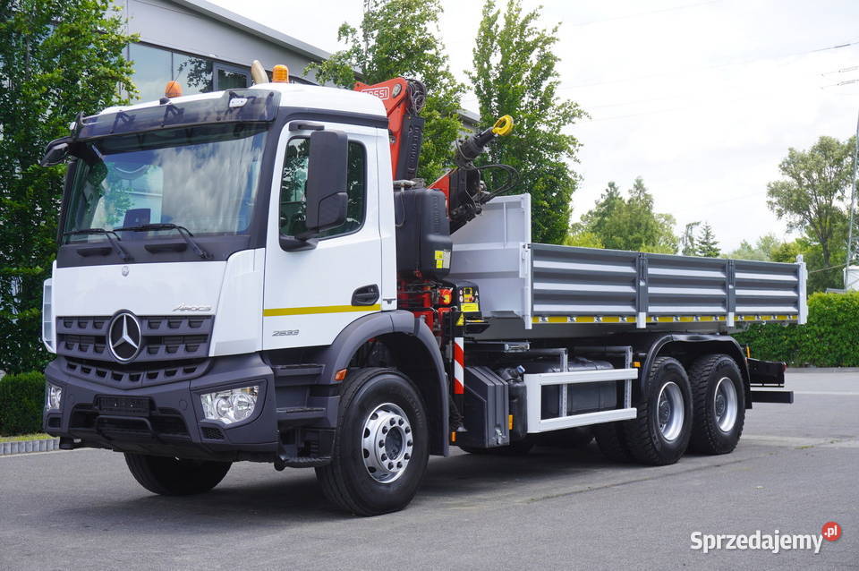 MercedesBenz Arocs 2633 6x4 HDS 55 t Fassi Kraków sprzedam