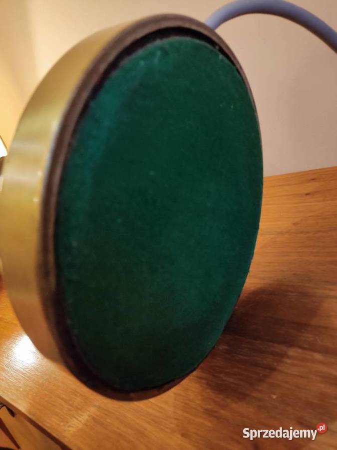 Lampa stara stołowa z abażurem Głuchołazy