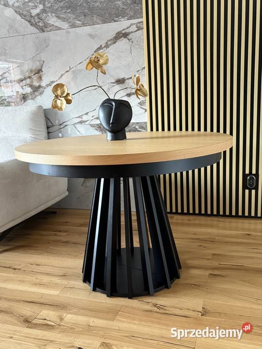 Stół okrągły z lamelami Gdańsk sprzedam