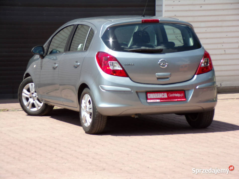 Opel Corsa Klima Gwarancja 12 86 Lift 2012r D srebrny Mikołów sprzedam