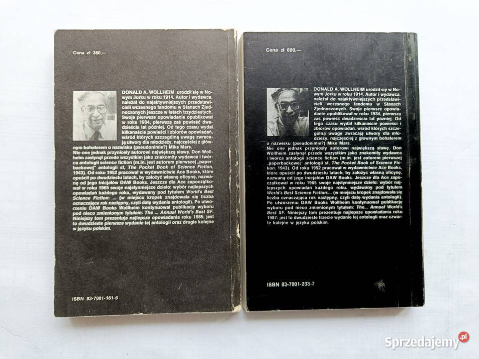 Don Wollheim proponuje 1986 i 1988 Gdynia