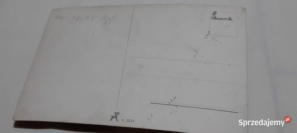 pocztówka z aktorem Emil Jannings mazowieckie Warszawa