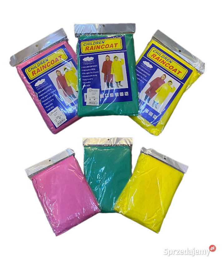 plaszcze przeciwdeszczowe Gliwice sprzedam