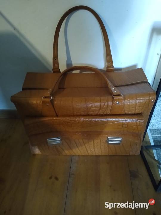 Torba podróżna skórzana Torby, plecaki i walizki Bolków sprzedam