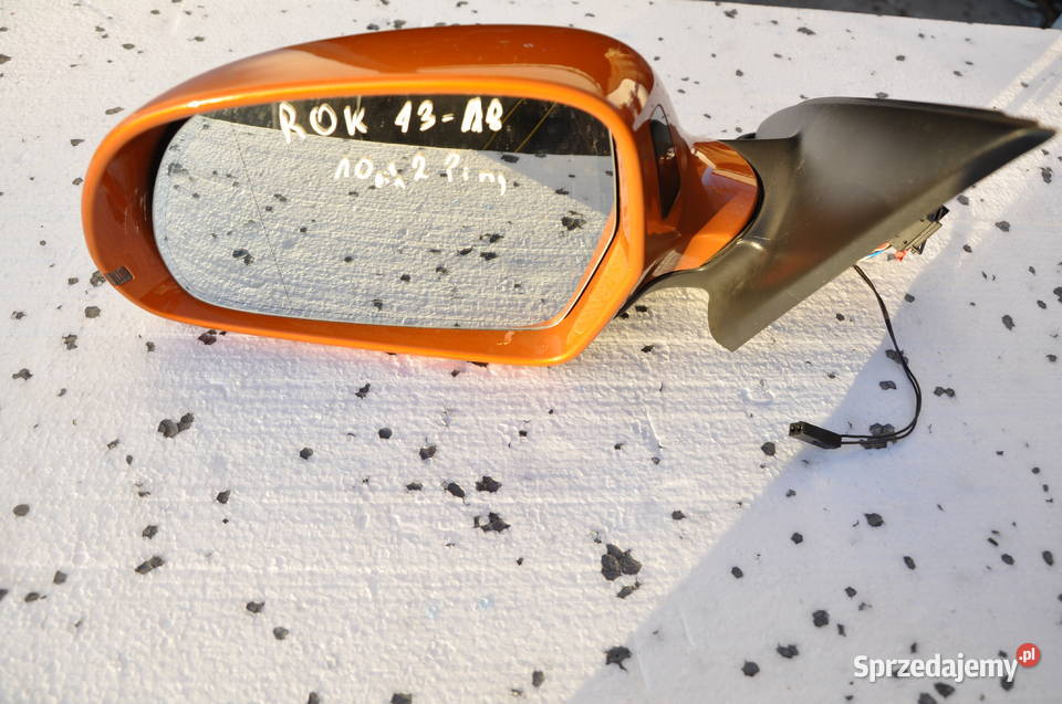 Audi Q3 18 23 Lustro Lewe 10 2 Piny pomarańczowe sprzedam