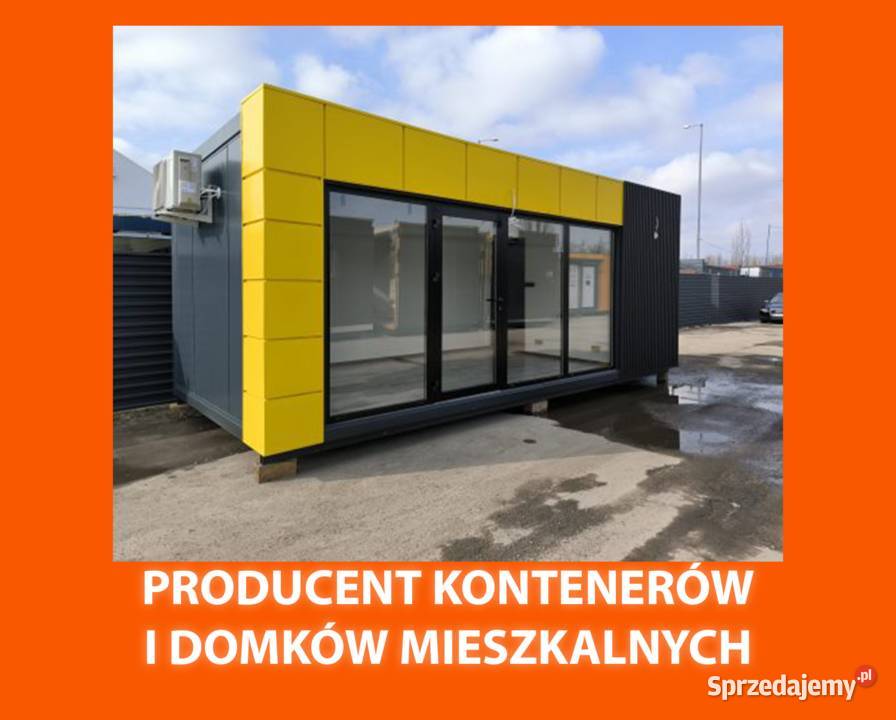 Kontener Handlowy 7x3 Pawilon na sklep biurowy
