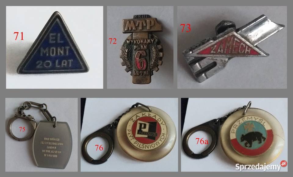 Przypinki różne sprzedam