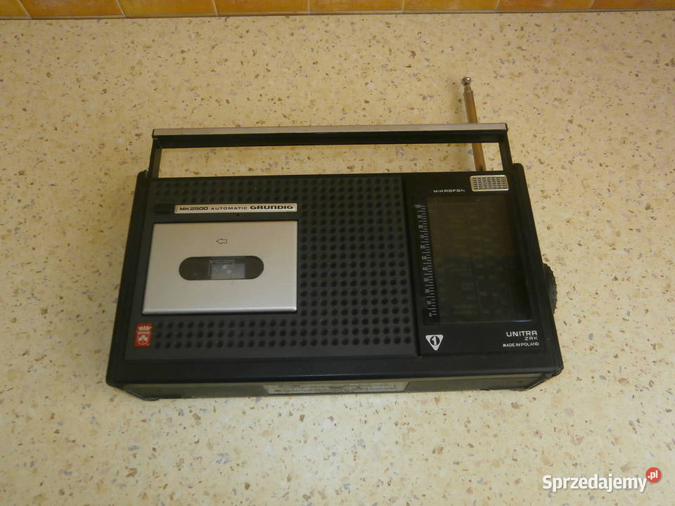 Magnetofon UNITRA MK 2500 GRUNDIG do naprawy Łódź sprzedam