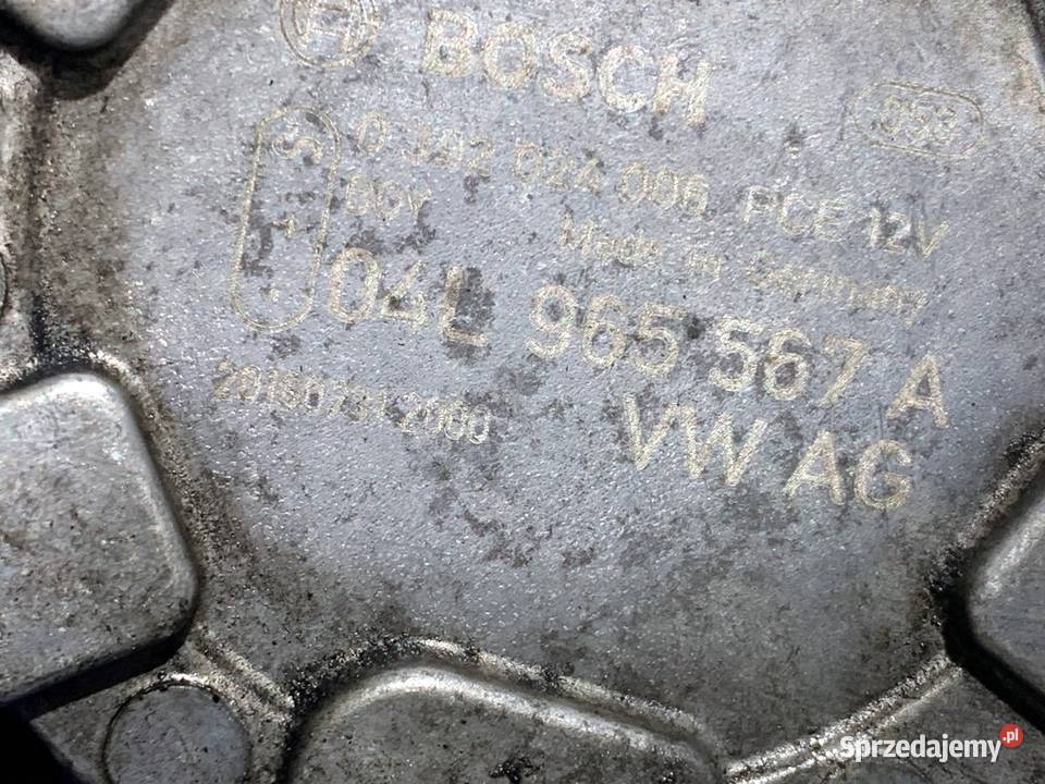 DODATKOWA POMPA WODY VW PASSAT B8 04L965567A 20