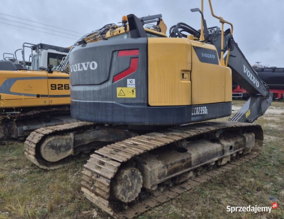 Koparka gąsiennicowa Volvo ECR235DL pełny VAT podkarpackie Dębica