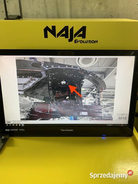 System pomiarowy nadwozia Celette Naja 3D System małopolskie Tylicz
