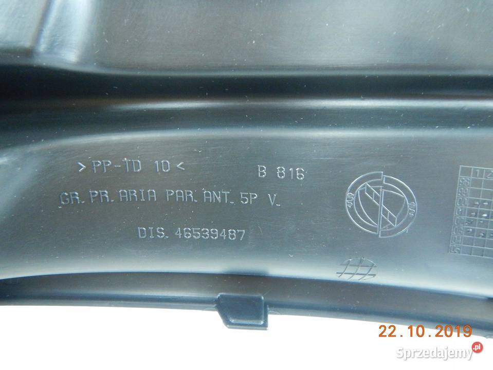 KRATKA ZDERZAKA PRZÓD FIAT PUNTO 9903 ASO