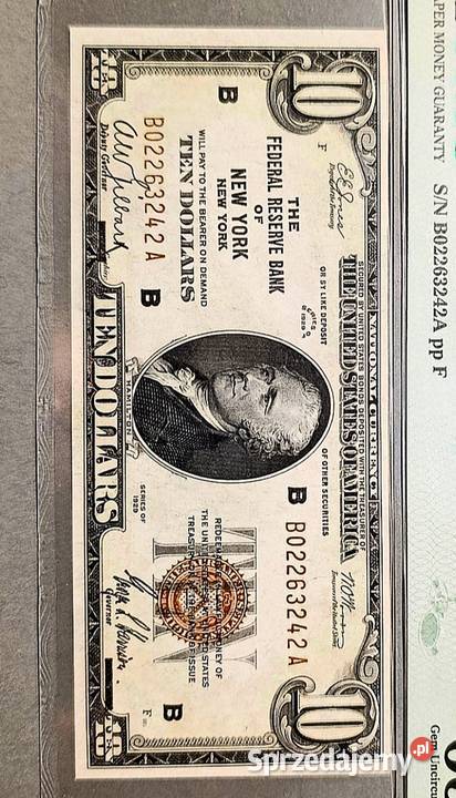 USA 10 Dolarów 1929 r York PMG 65 EPQ WYSOKA Numizmatyka Węgorzewo