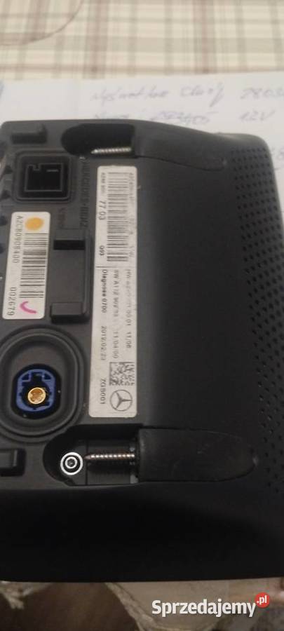Wyświetlacz nawigacja GPS B klasa W296W117 Grudziądz sprzedam