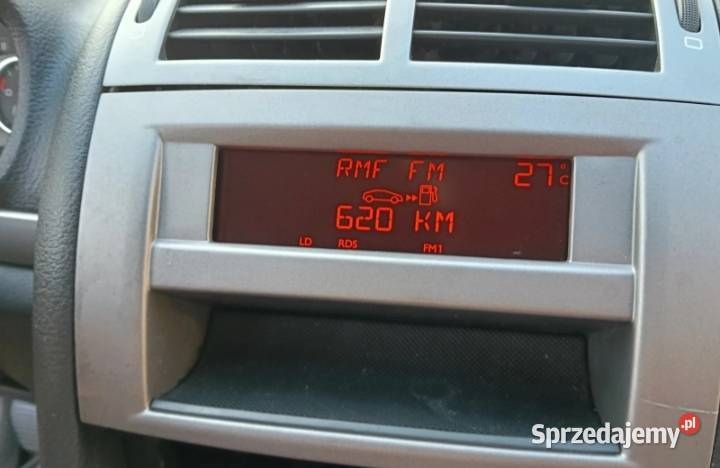 Wyświetlacz z ramką Peugeot 407 Rok produkcji 2007 Jednorożec