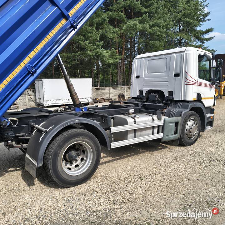 Scania P230 wywrotka resor blokada mostu Częstochowa