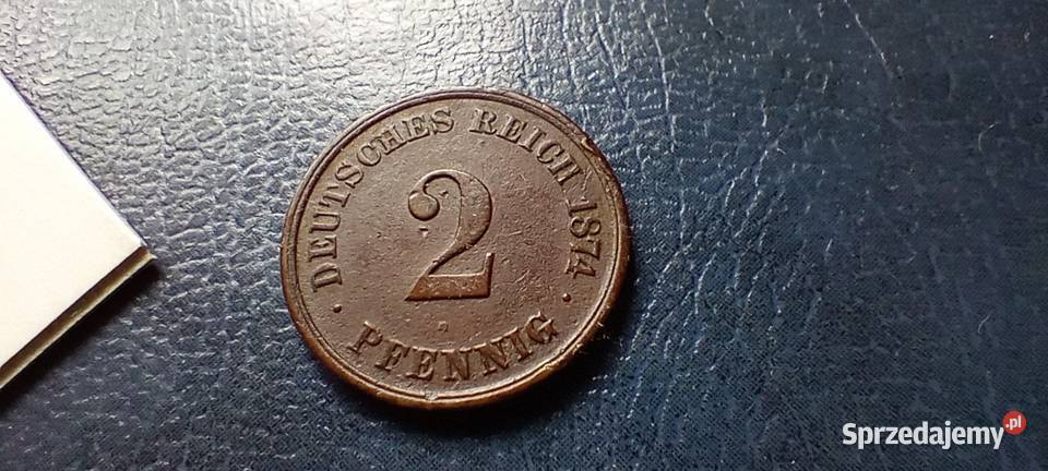 Stare monety 2 fenig 1974 A Niemcy podkarpackie sprzedam