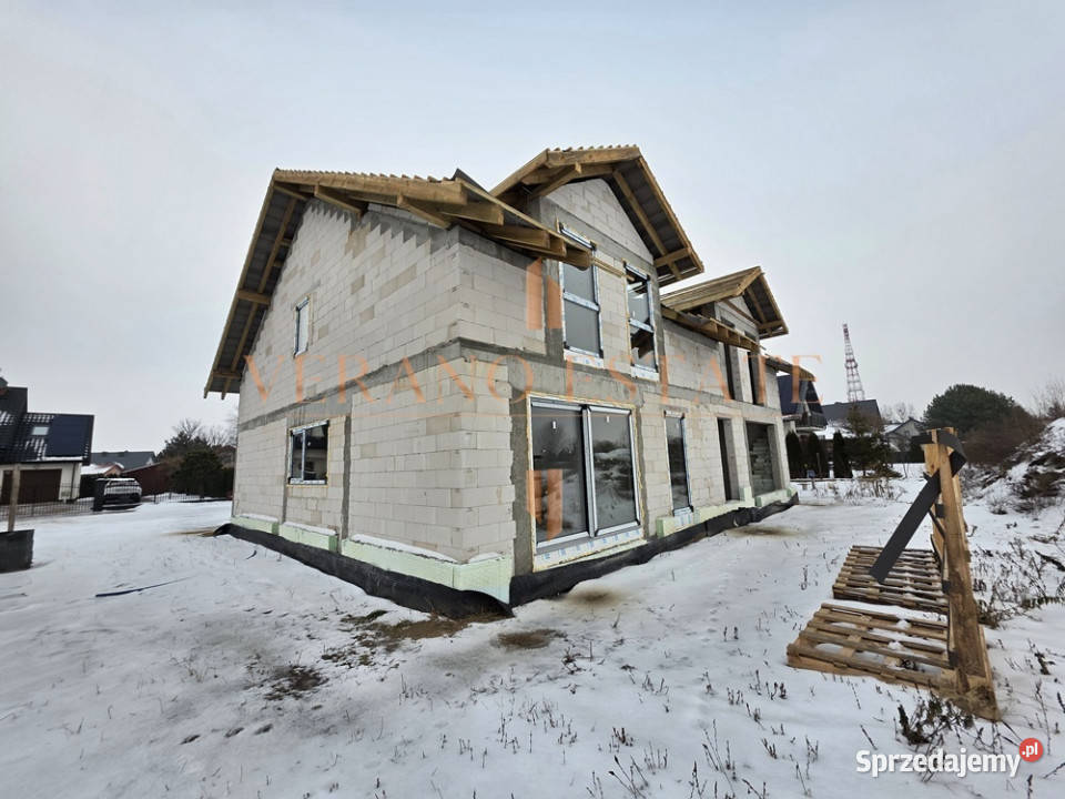 Nowoczesny bliźniak z ogrodem Bramki gm Błonie