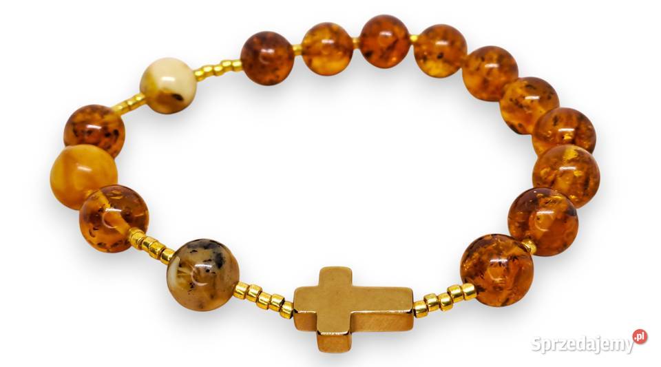 Bransoletka różaniec dziesiątka różańca z mazowieckie Warszawa