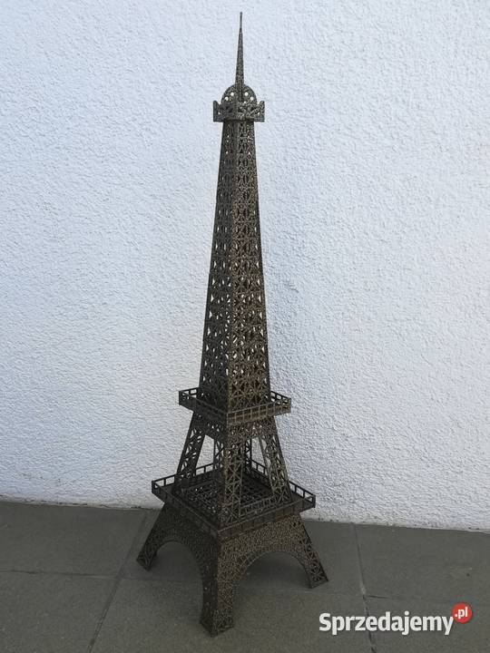 Wieża Eiffla figurka statuetka 63 metalowa Łódź sprzedam