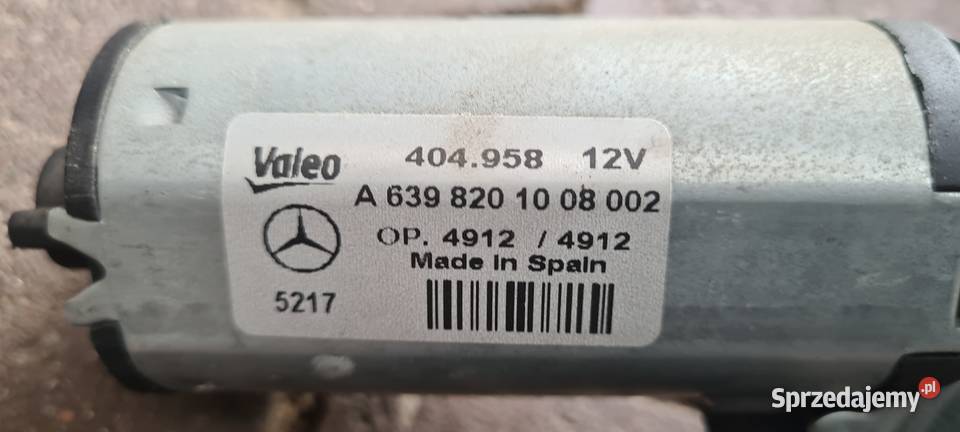 Silniczek wycieraczki tył Mercedes vito viano kujawsko-pomorskie