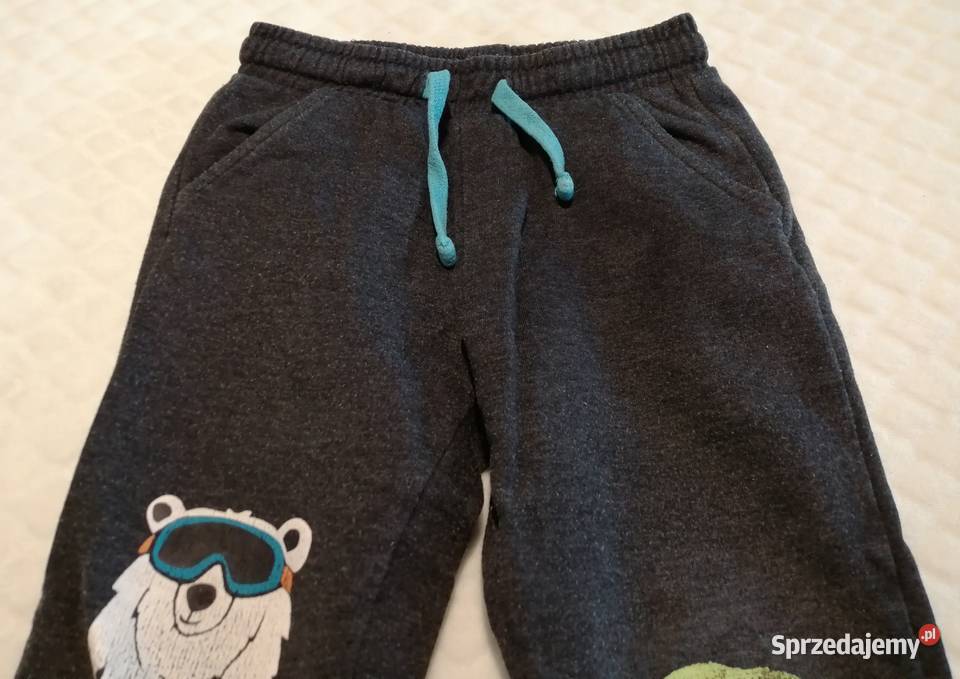 Spodnie dresowe miś polarny 104 Little kids Czeladź