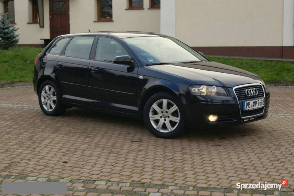 Audi A3 19TDi czarny 5DRZWI stan KLIMA alufelgi Olsztyn