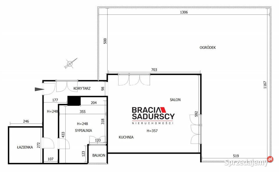 Do sprzedaży mieszkanie 71m2 2 pok Kraków Rok budowy 2009