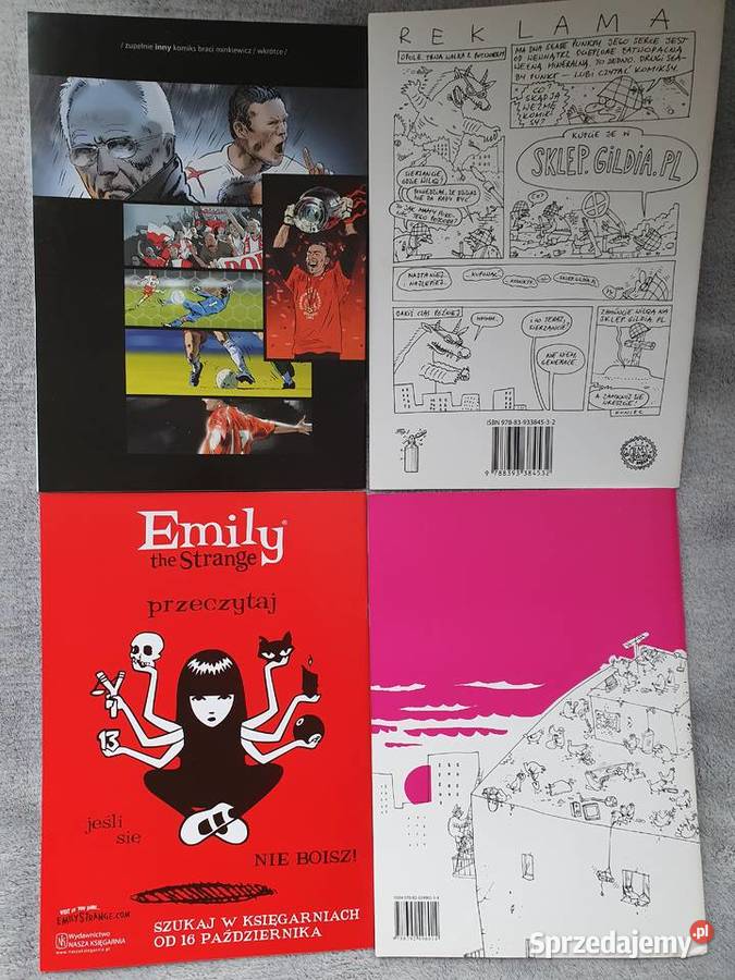 Wilq zestaw 4 komiksów pomorskie Gdynia